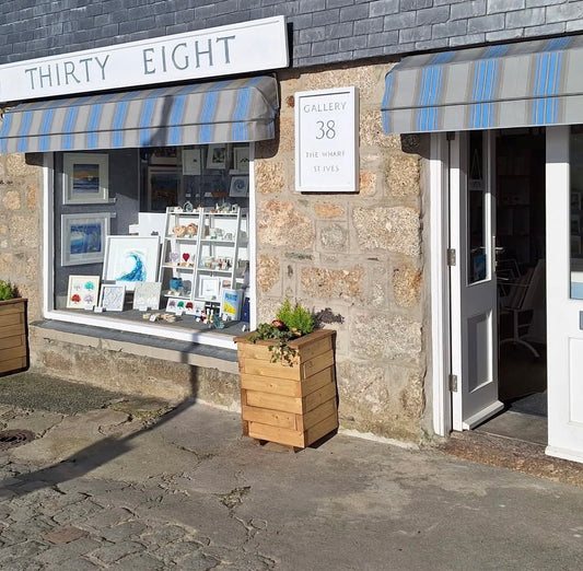 New Lino Prints at Gallery 38 in St Ives