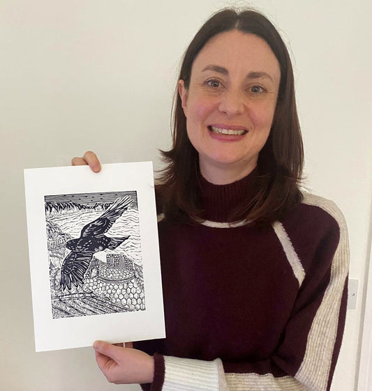 What 2025 Taught Me as a Cornwall-Based Lino Print Artist